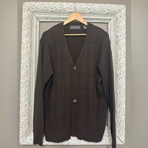 Vintage Oscar de la Renta cardigan. Size XL